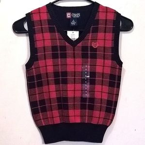 Chap's Plaid Sweater Vest